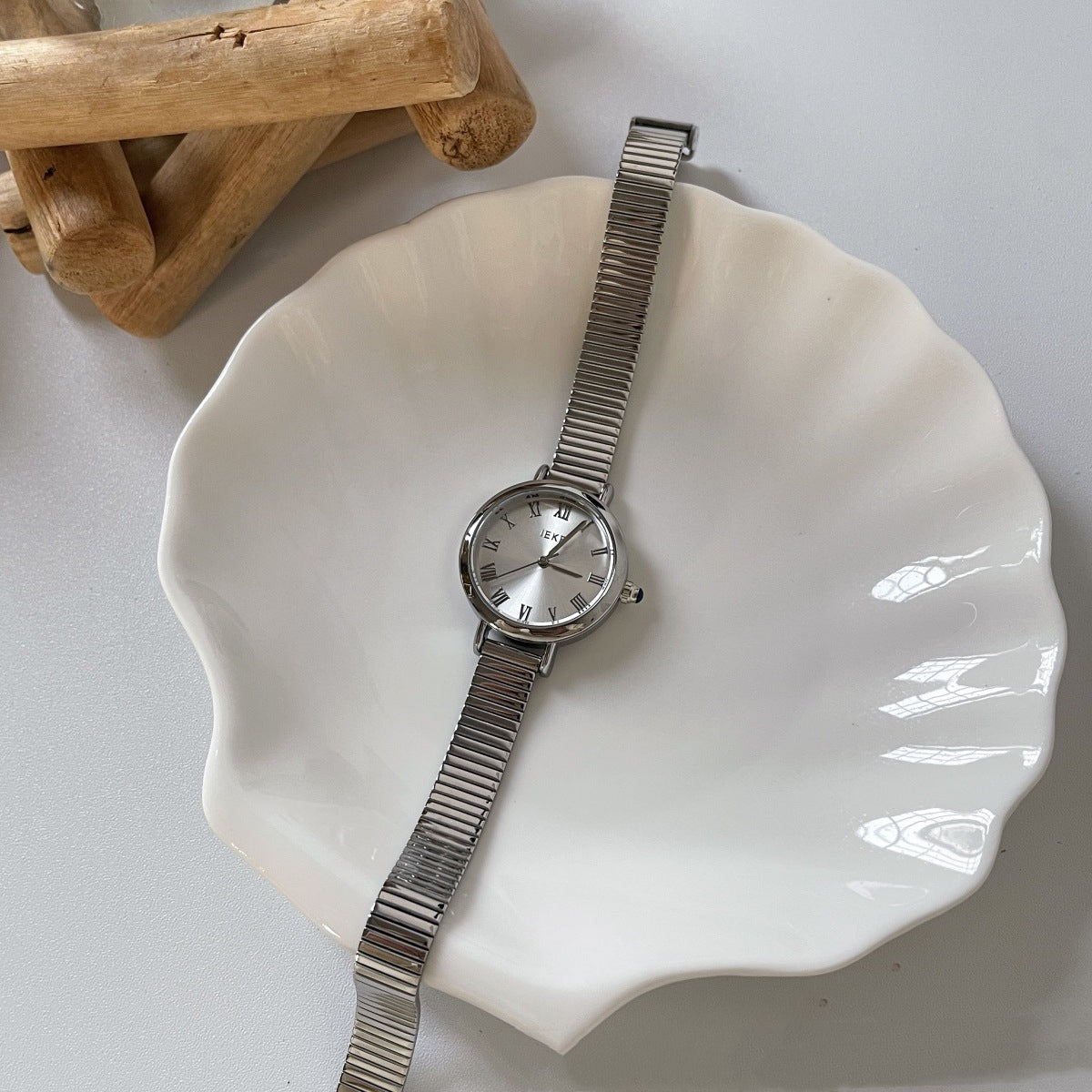 Elegant Steel Women's Watch