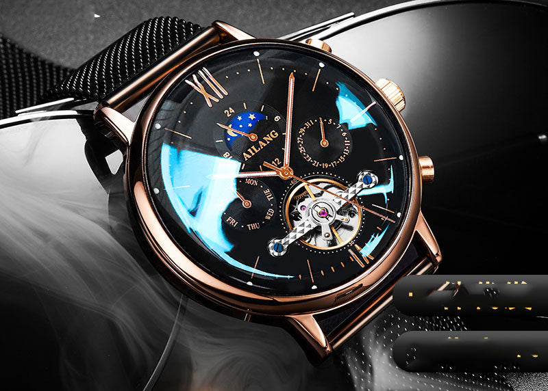Multi Function Mechanical Men's Watch