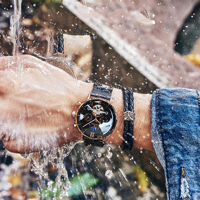 Multi Function Mechanical Men's Watch