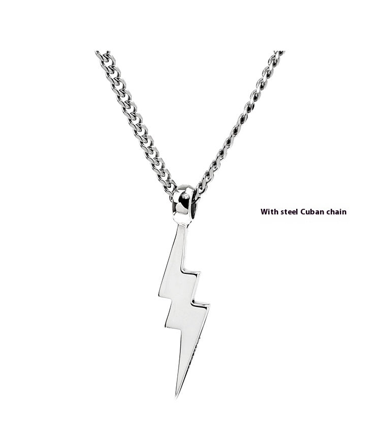 Lightning Pendant Necklace