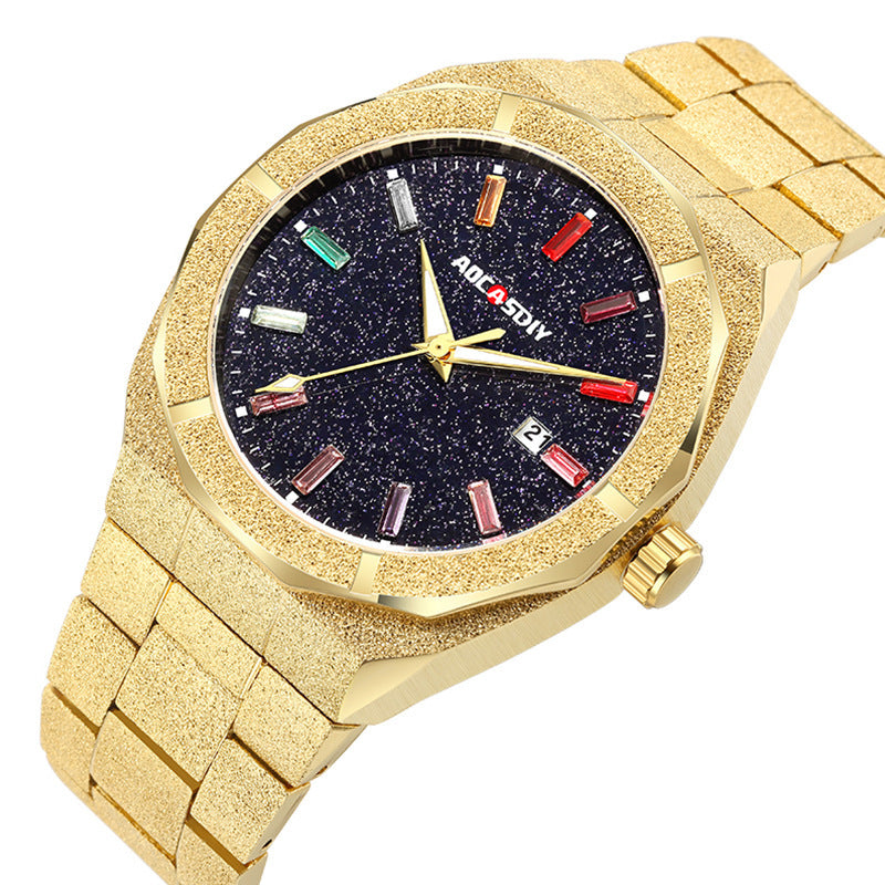 Full Diamond Luxury Men's Watch