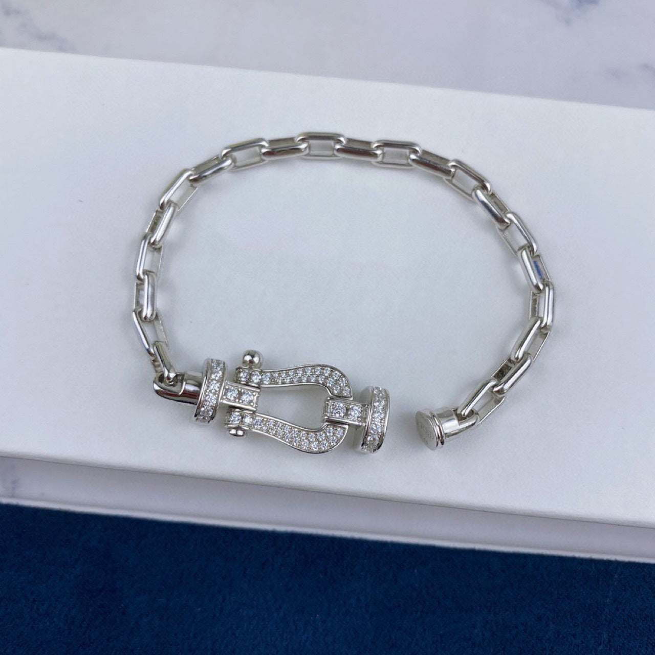 European Large Diamond Bracelet