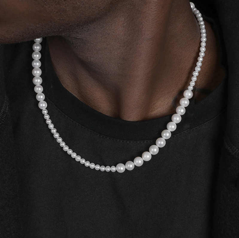 Vintage Natural Pearl Necklace