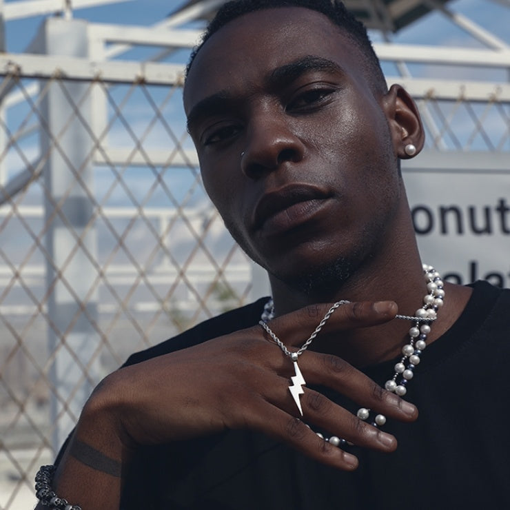 Lightning Pendant Necklace