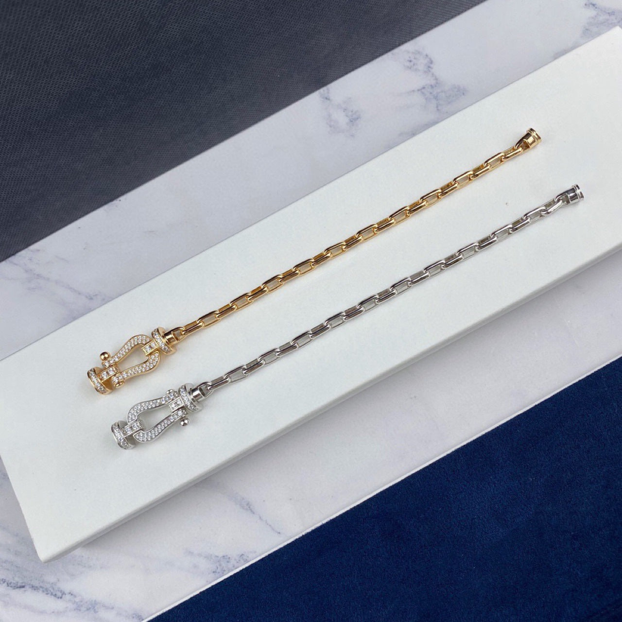 European Large Diamond Bracelet