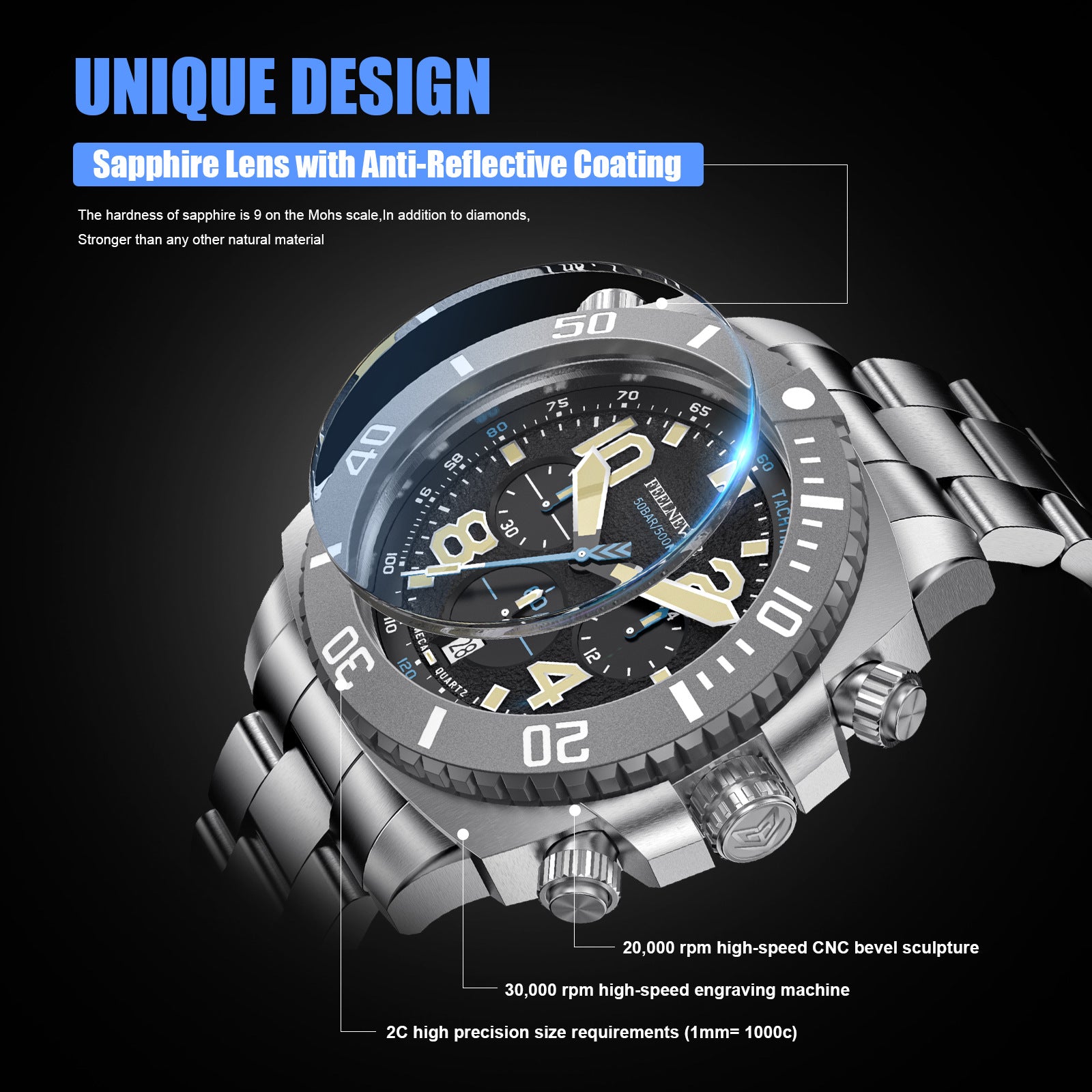 Business Men's Mechanical Watch