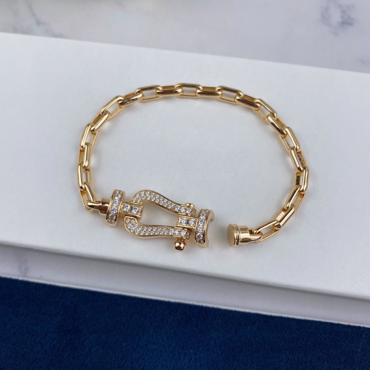 European Large Diamond Bracelet