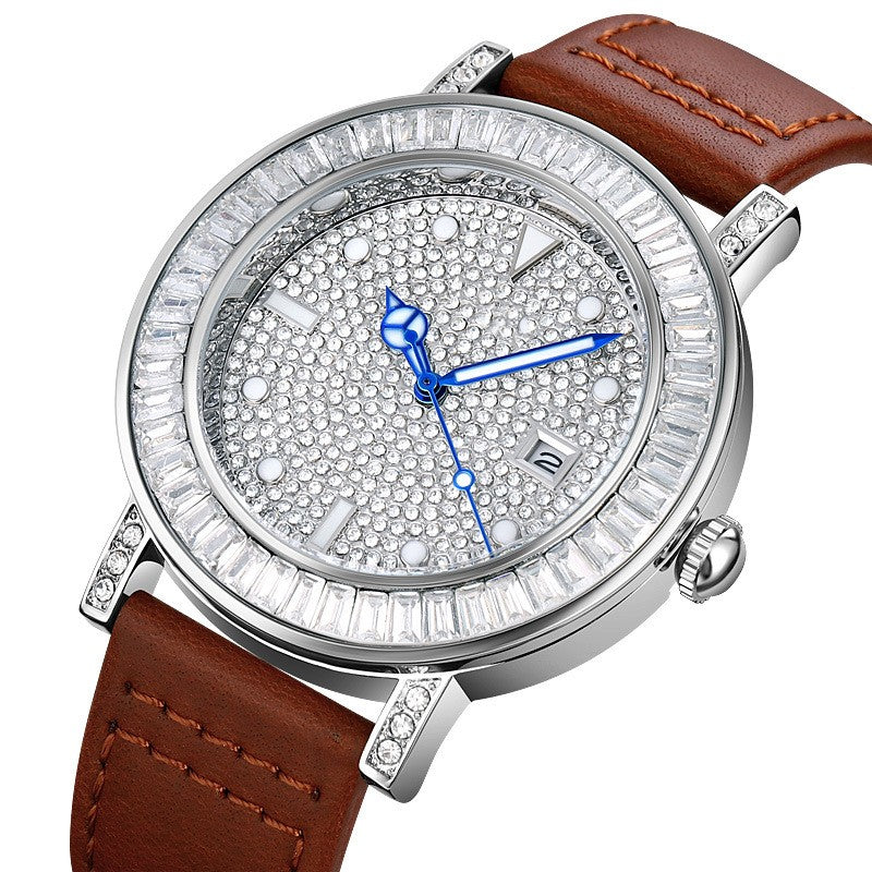 Light Luxury Diamond Quartz Women's Watch