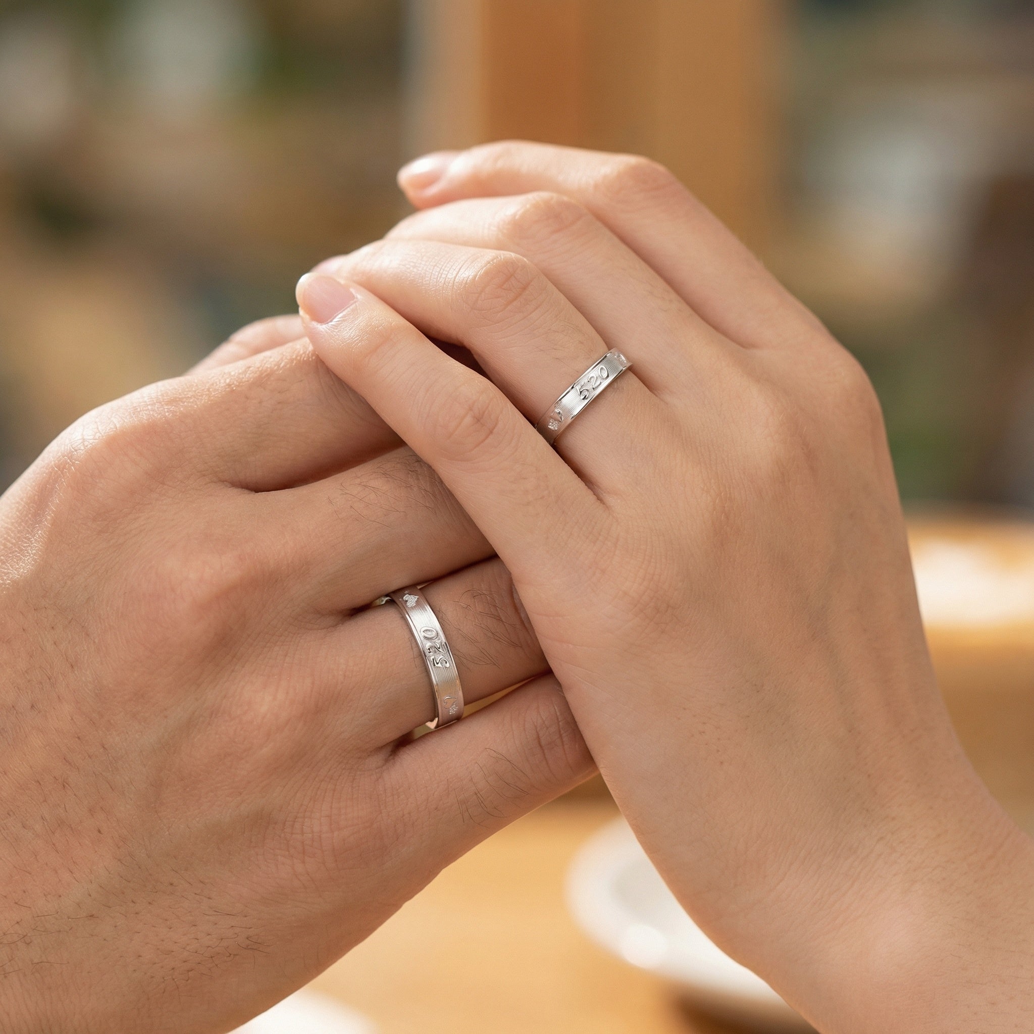 Sterling Silver Elegant Heart Rings