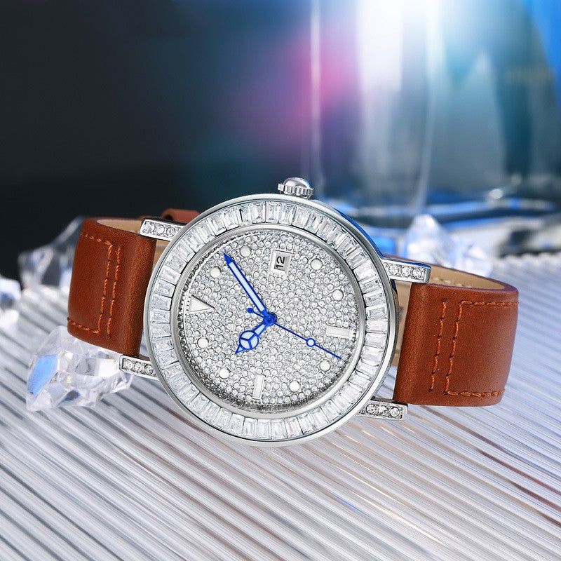 Light Luxury Diamond Quartz Women's Watch