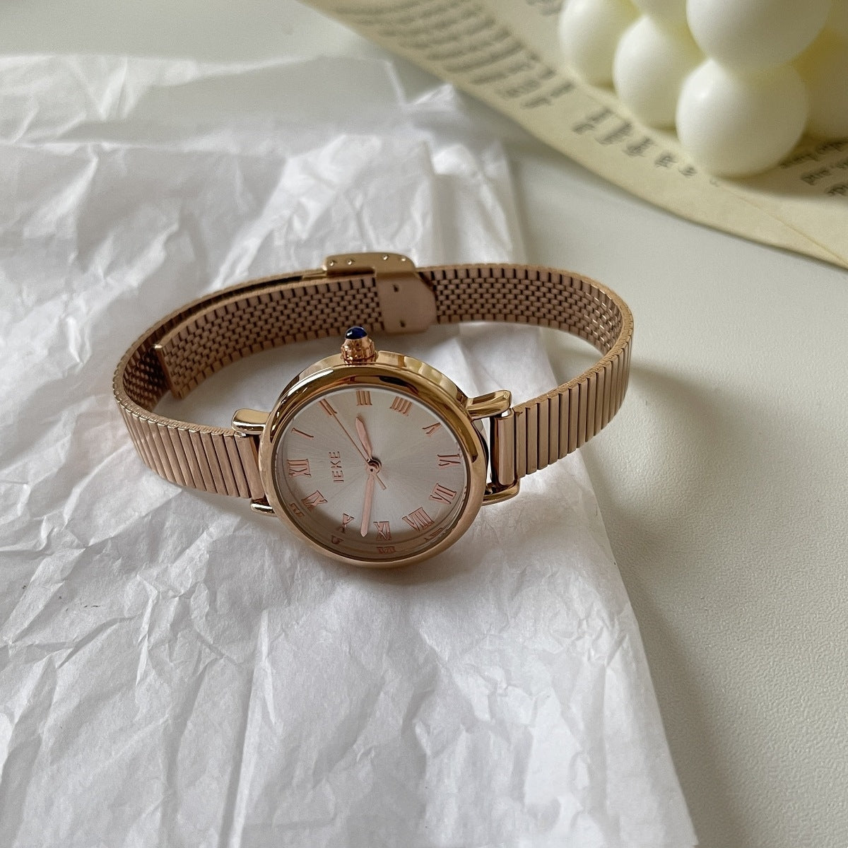 Elegant Steel Women's Watch