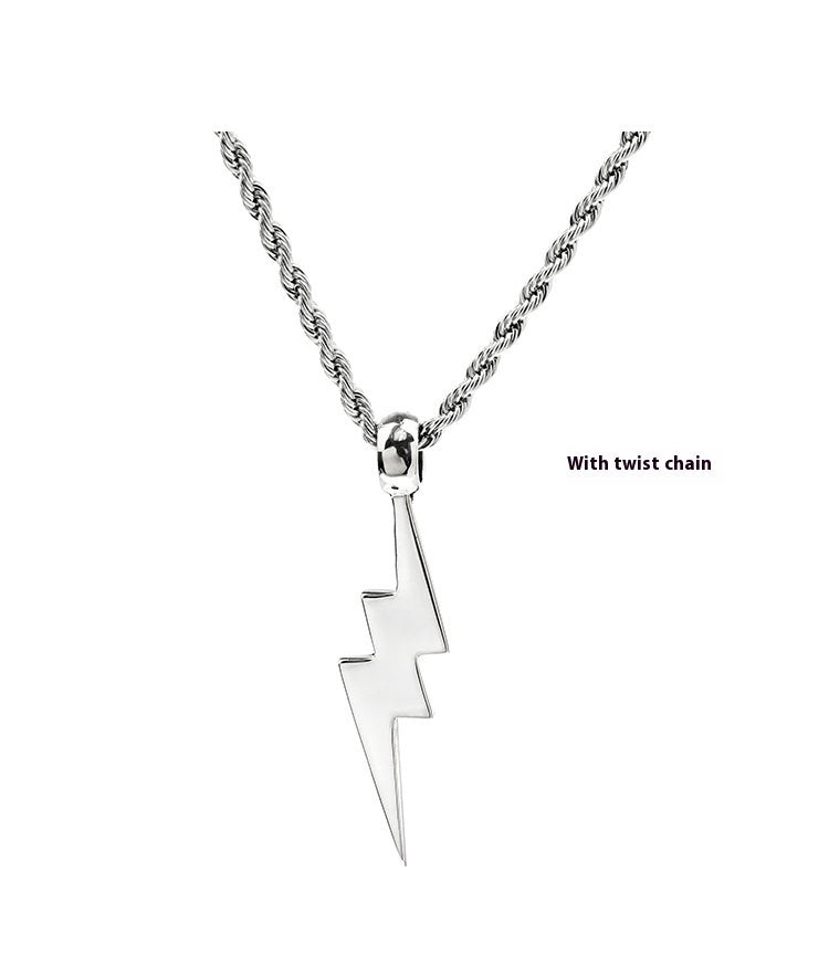 Lightning Pendant Necklace