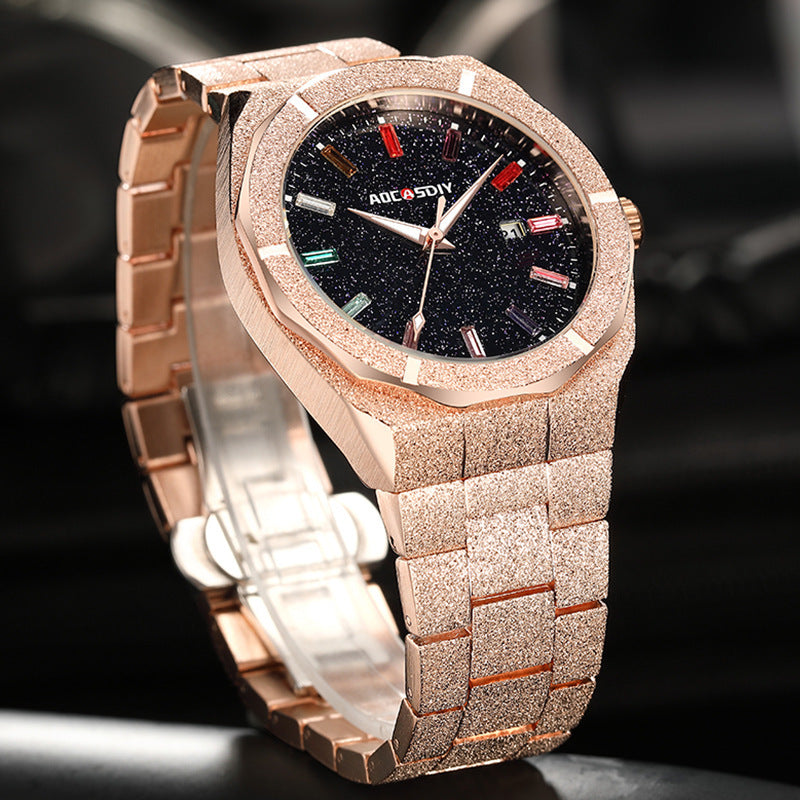 Full Diamond Luxury Men's Watch