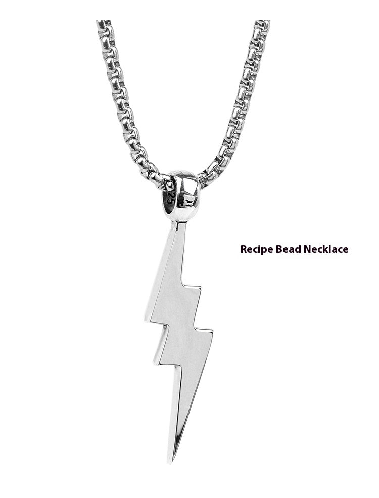 Lightning Pendant Necklace