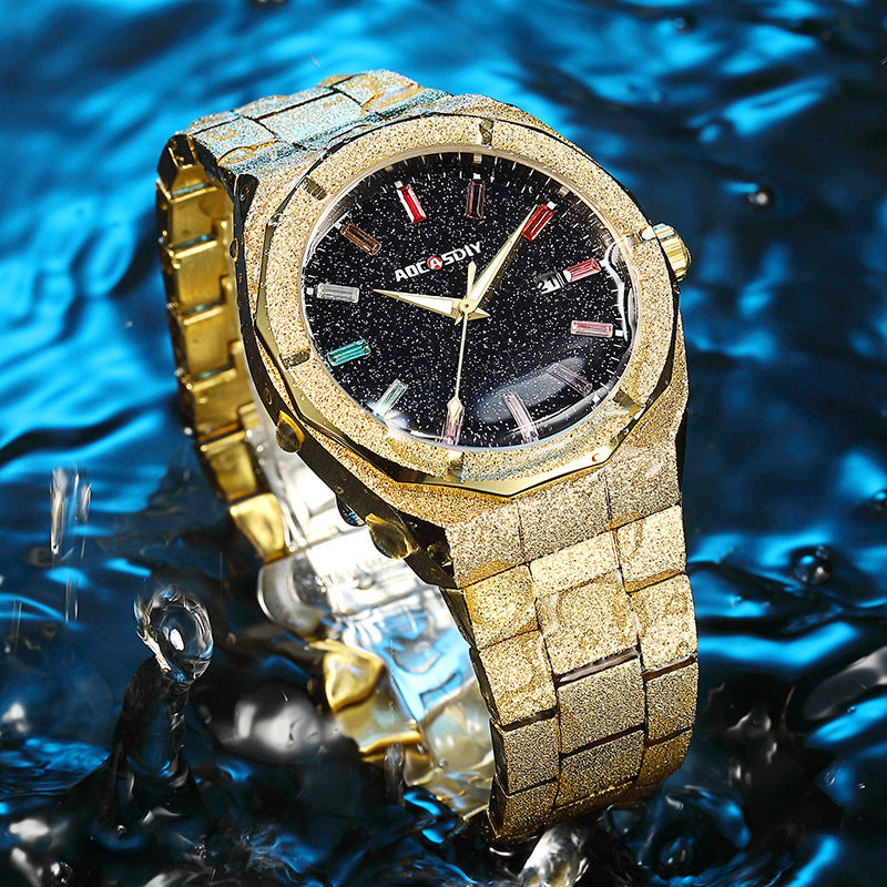 Full Diamond Luxury Men's Watch