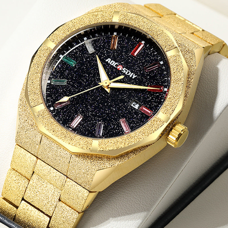 Full Diamond Luxury Men's Watch